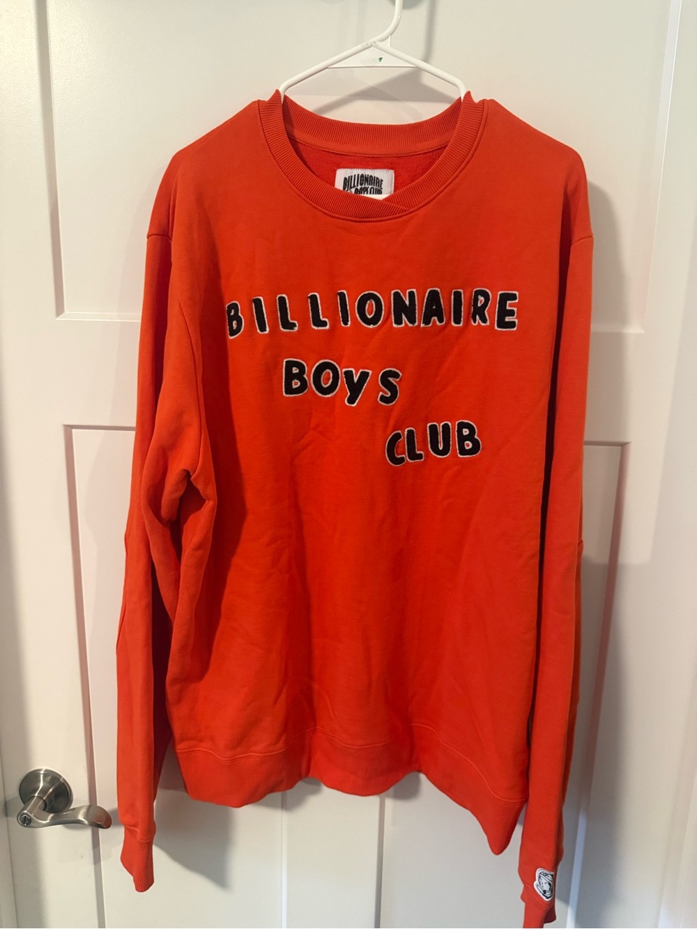 Billionaire Boys Club Orange Crewneck Sweatshirt nwot size XL